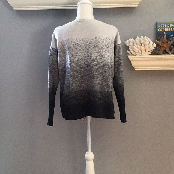 🔴EUC Tommy Hilfiger gray ombre weekender size Large - Picture 3 of 6